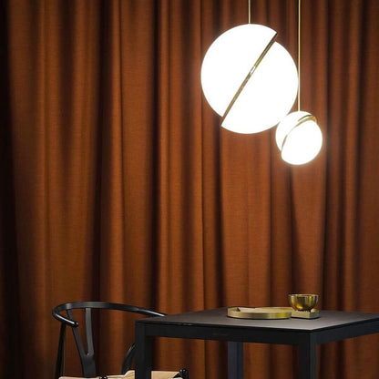 Mondförmige Pendelleuchte Modernes Design