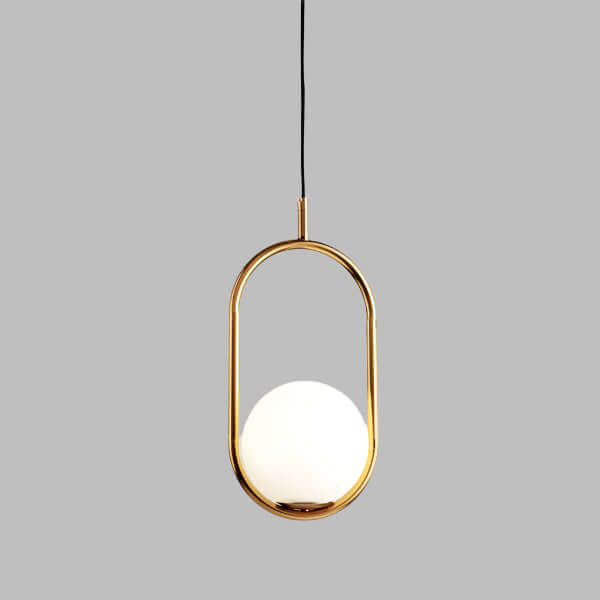 Elegante Glas Hängelampe