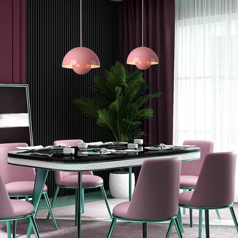 LED Hängeleuchte Blumentopf Design