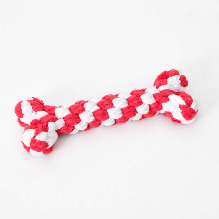 Jouet pour chien, corde de nettoyage des dents - jouet à mâcher 15 cm