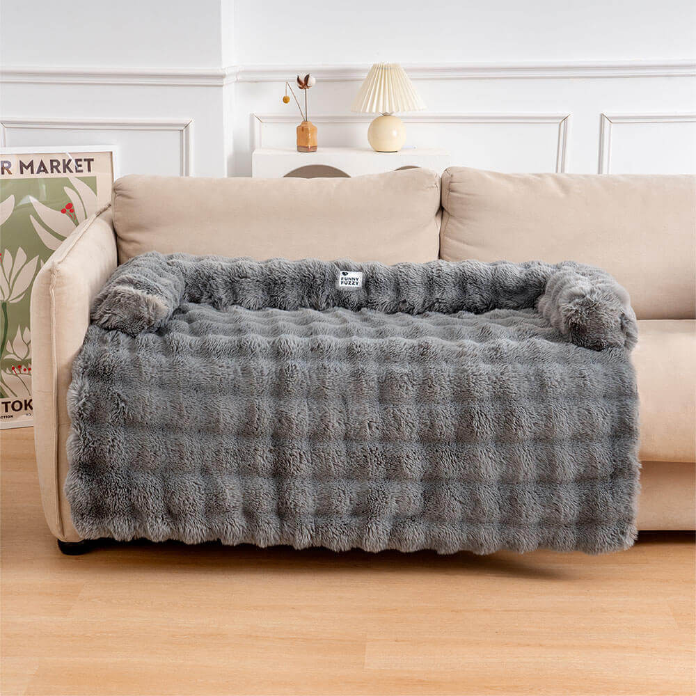 Couverture de canapé pour chien en peluche PlushNest