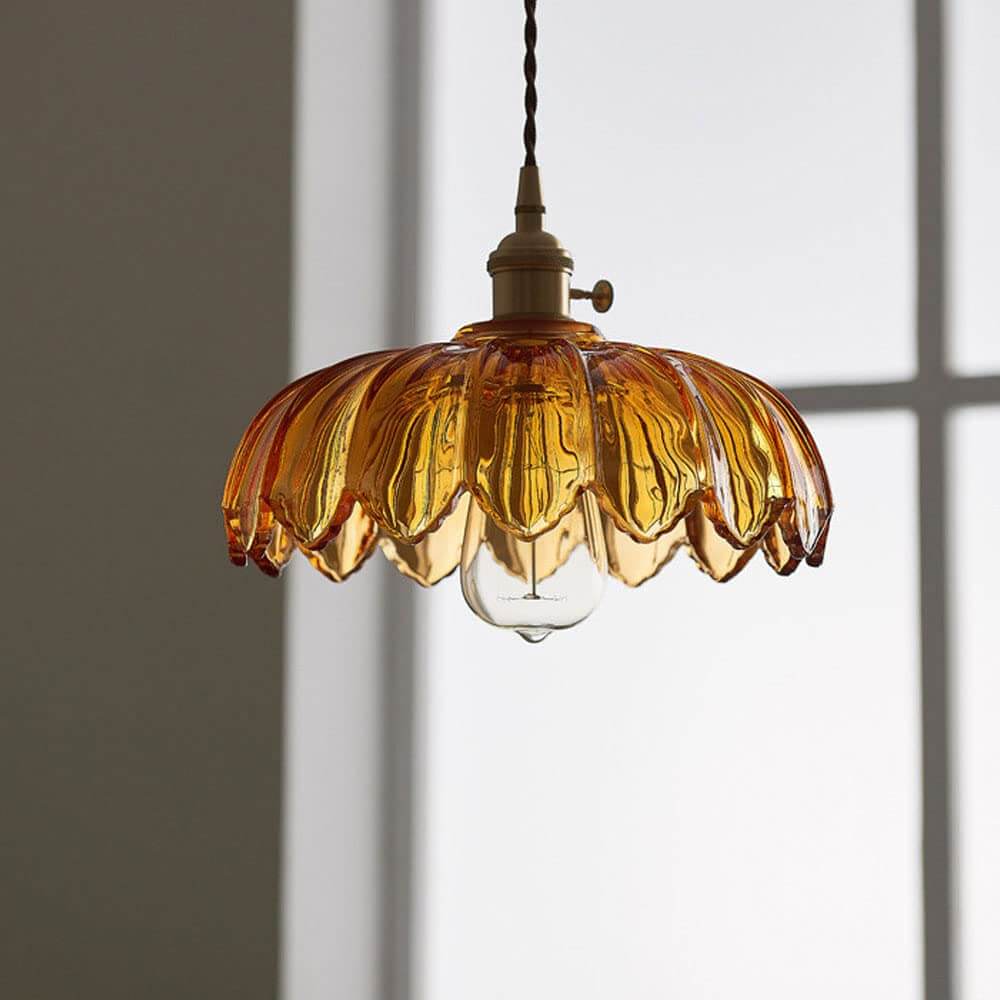 Vintage Glas Hängelampe