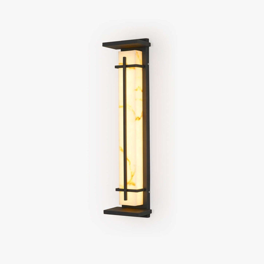Quadratische LED-Außenwandleuchte