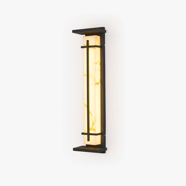 Quadratische LED-Außenwandleuchte