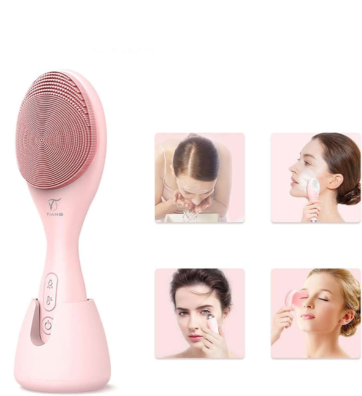 Gesichtsreinigungsbürste - Tiefenreinigung & Massage für strahlende Haut