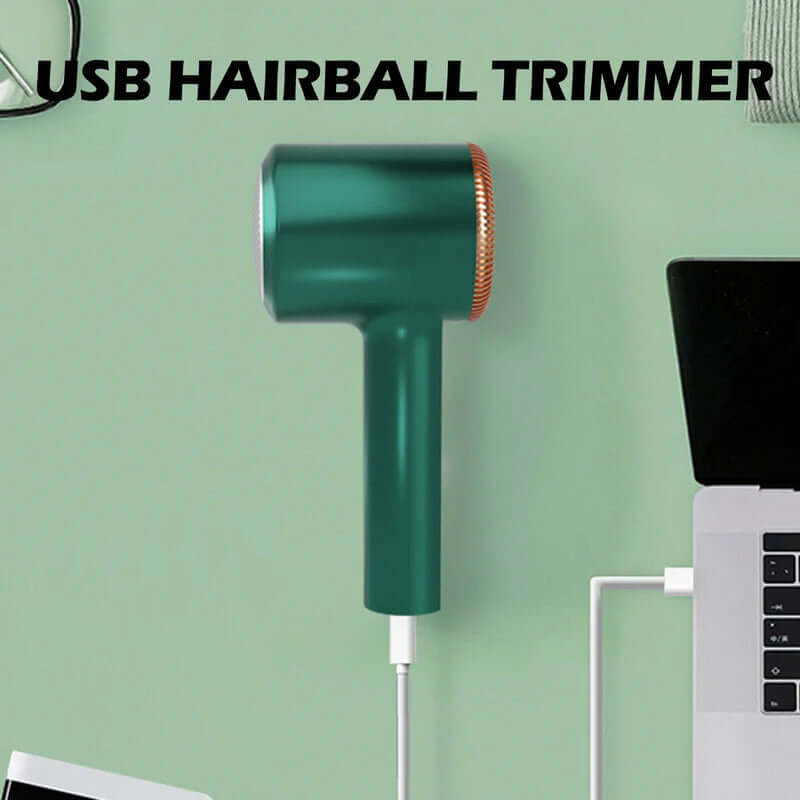 Brosse anti-peluches USB pratique