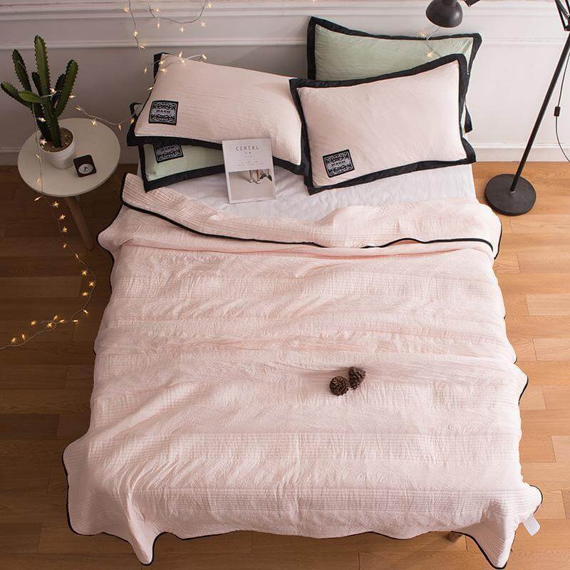 Couverture rafraîchissante d'été pour un sommeil respirant