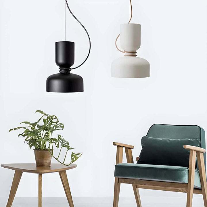 Geometrische LED Pendelleuchte Modernes Design