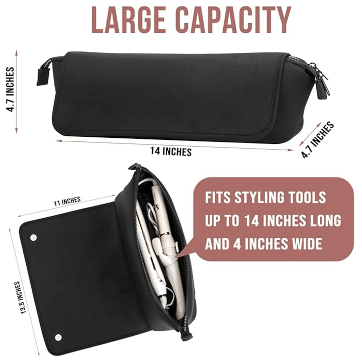 Hitzebeständige Styling-Matte & Reisetasche 2-in-1