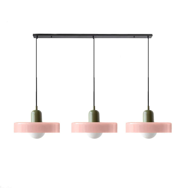 Lampe suspendue Bauhaus à 3 têtes