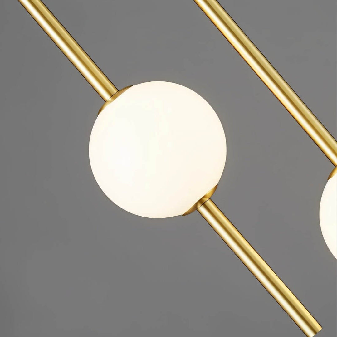 Moderne Glaskugel Pendelleuchte