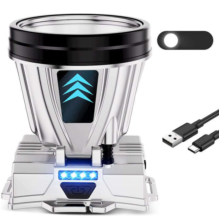 LED-Stirnlampe mit breitem Strahl - Ideal für Outdoor
