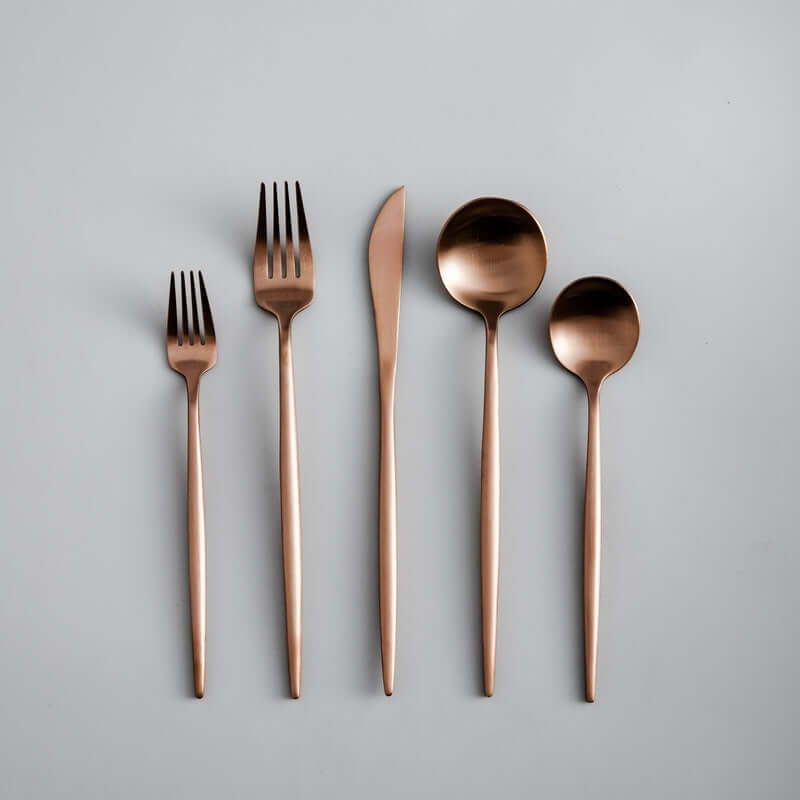 Minimalistisches Edelstahlbesteck Set