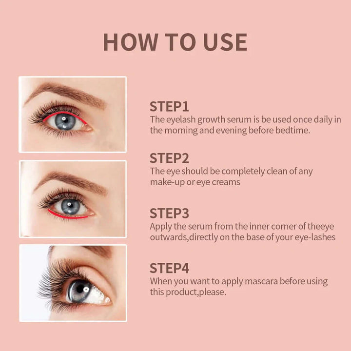 Wimpernserum für dichteres Wimpernwachstum