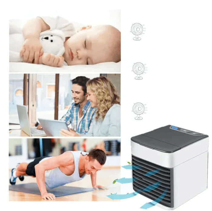 Tragbare Mini-Klimaanlage 3-in-1 Luftkühler