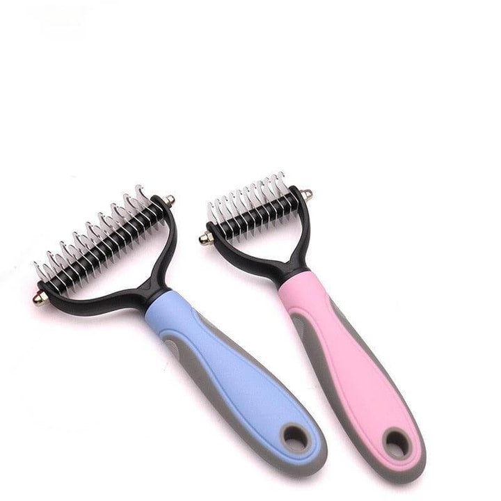 Peigne démêlant double face pour animaux de compagnie