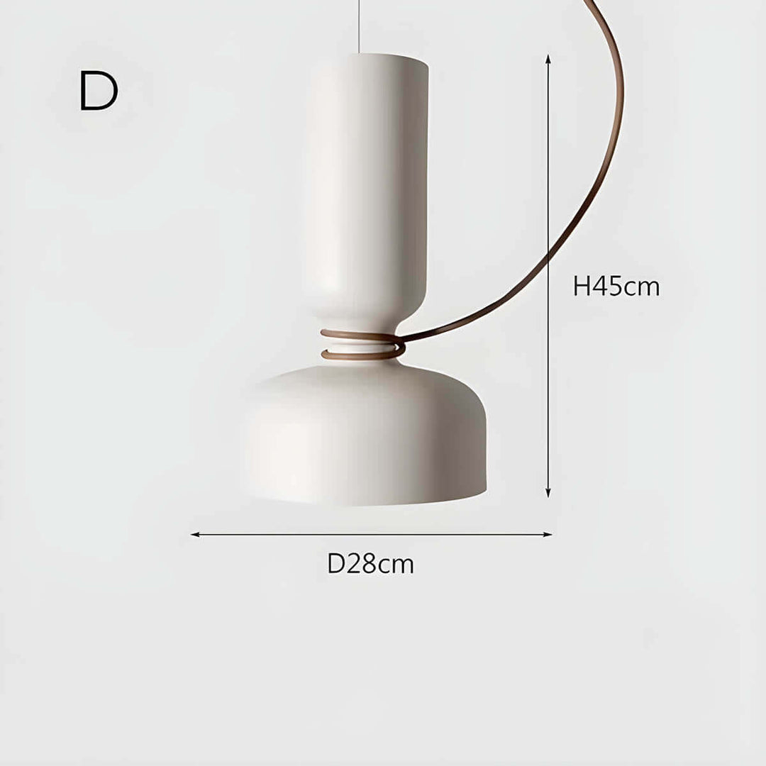 Geometrische LED Pendelleuchte Modernes Design
