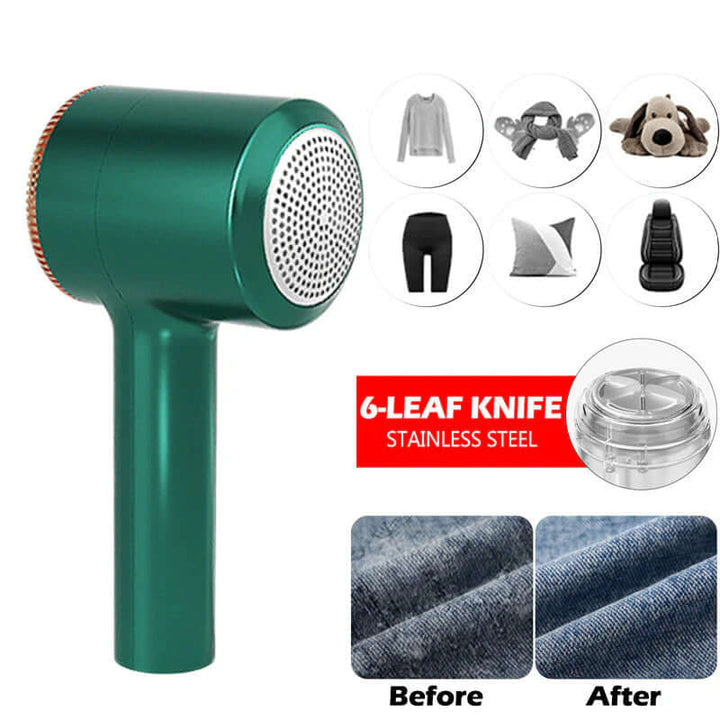 Brosse anti-peluches USB pratique