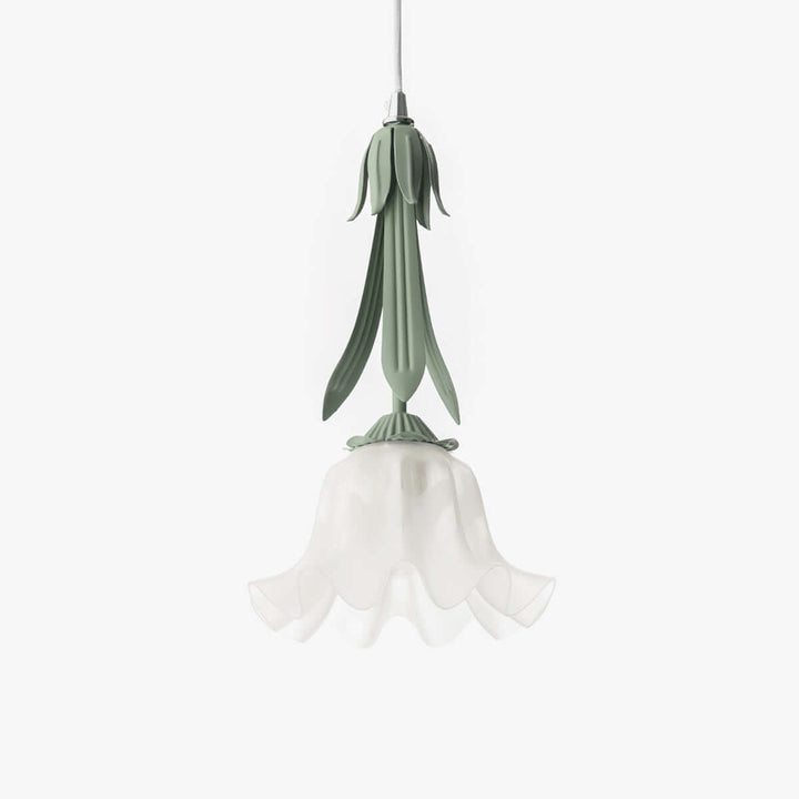 Blumen-Pendelleuchte - Elegant