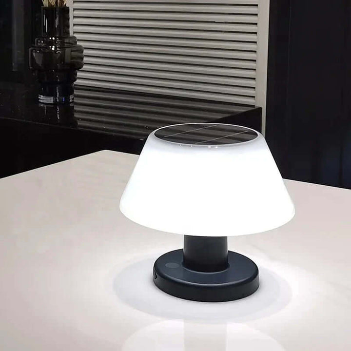 Solar Tischlampe Außen & Innen - LED Solarleuchte