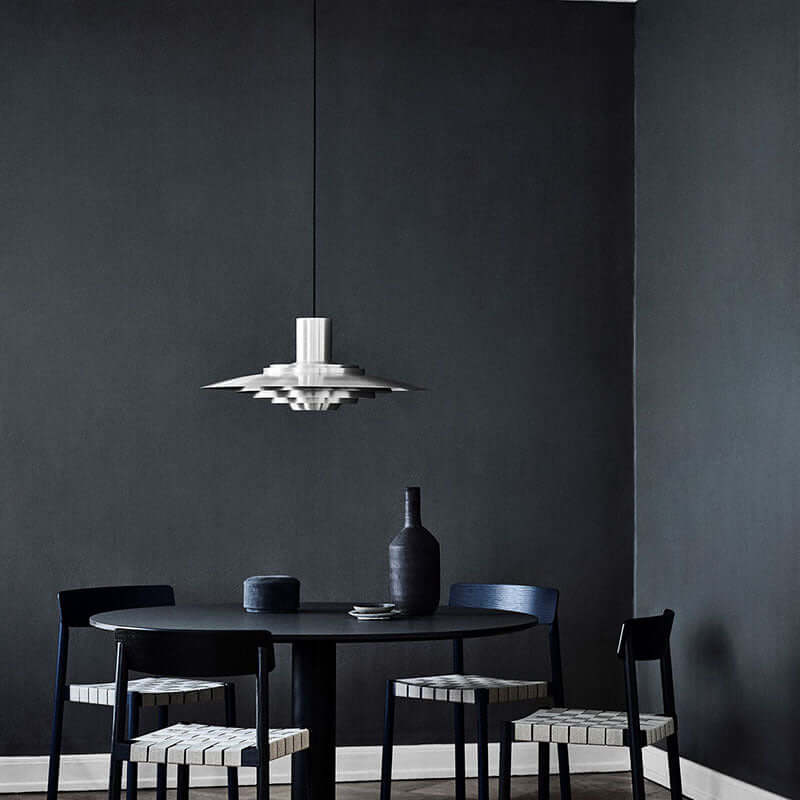 Moderne LED-Pendelleuchte Aluminium