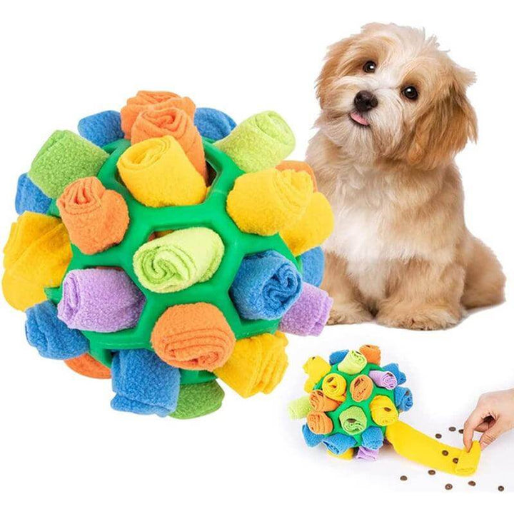 Jouet intelligent pour chien avec tapis à renifler