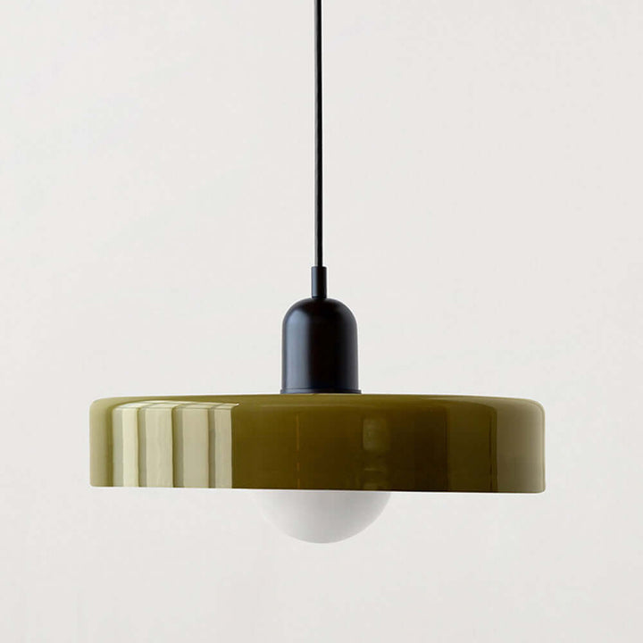 Bunte Glas-Hängelampe - Modernes Design