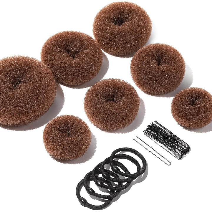 Duttkissen Set - 7 Größen für Volumen & Styling