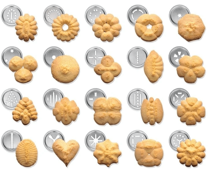 Kekspresse mit 10/20 Formen - CookieCrafter