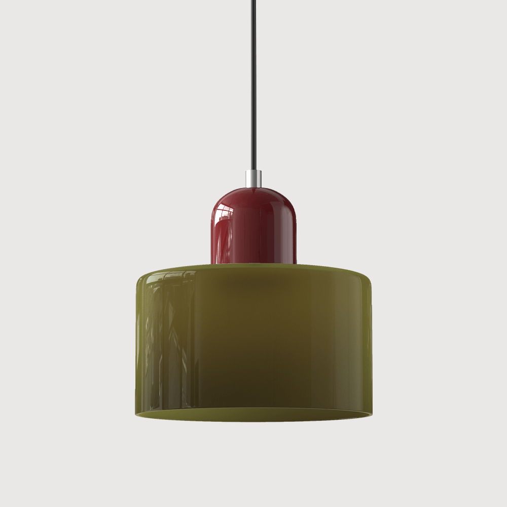 Bauhaus Glaspendelleuchte Modern
