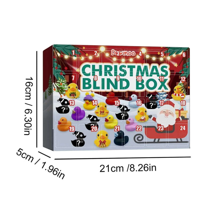 Weihnachts-Badeenten-Adventskalender 2024