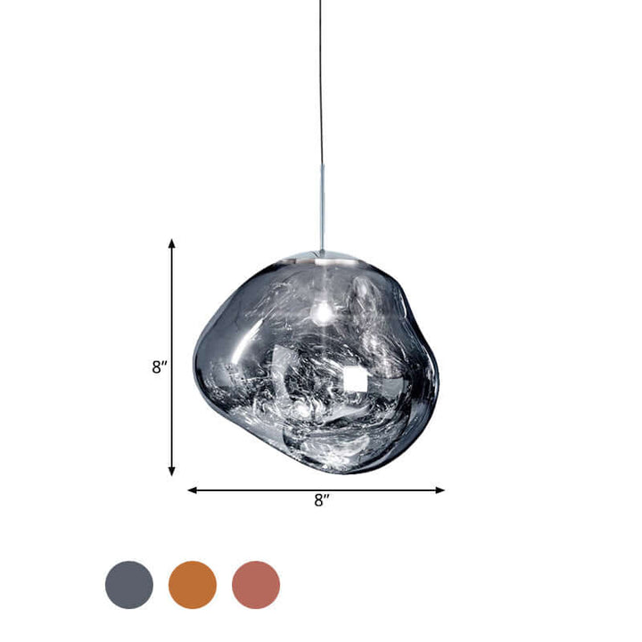 Suspension moderne en verre - éclairage de plafond