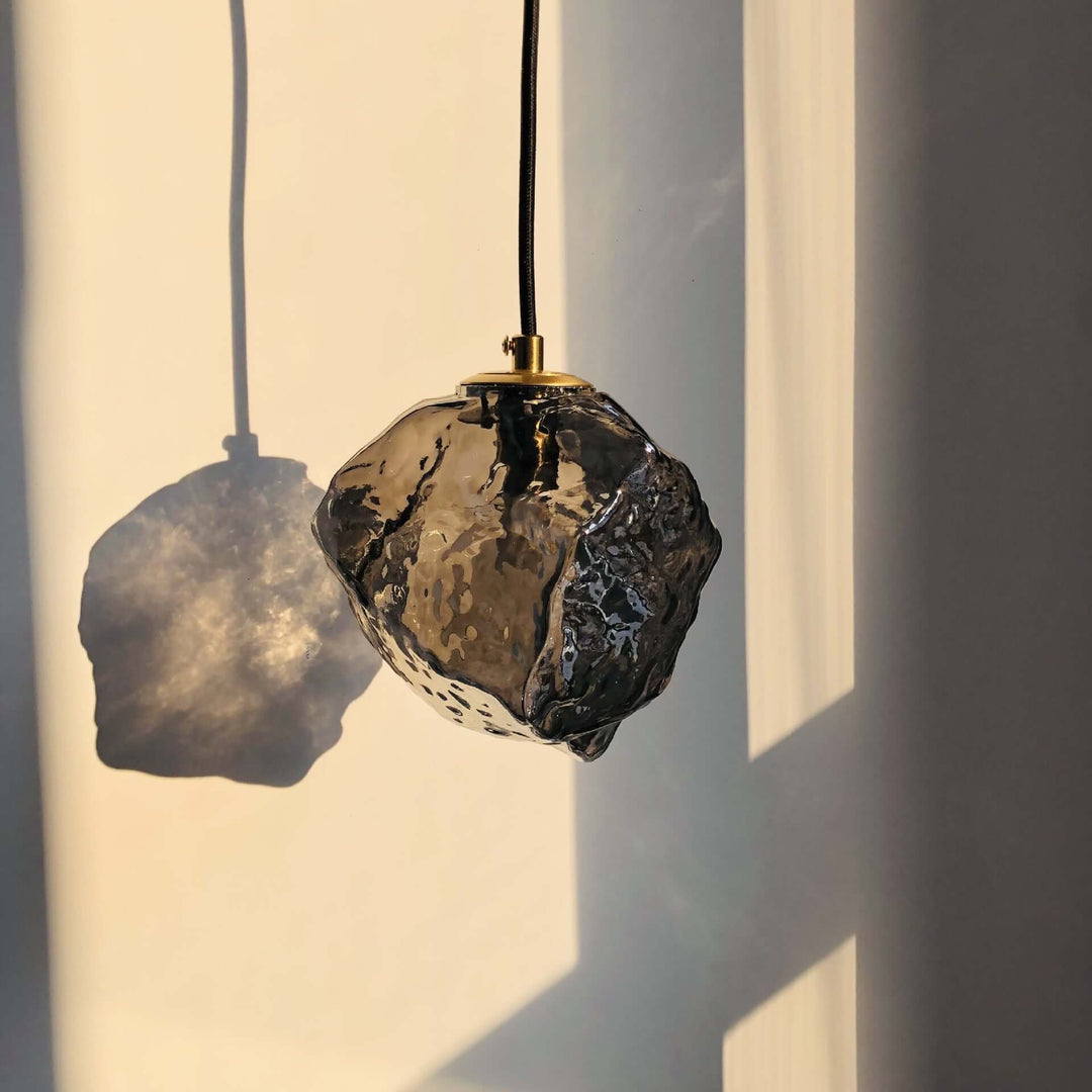 Moderne Glas Hängeleuchte Kupfer