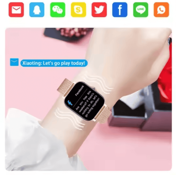 Elegante Smartwatch Damen Fitnessuhr - Aktivitätstracker