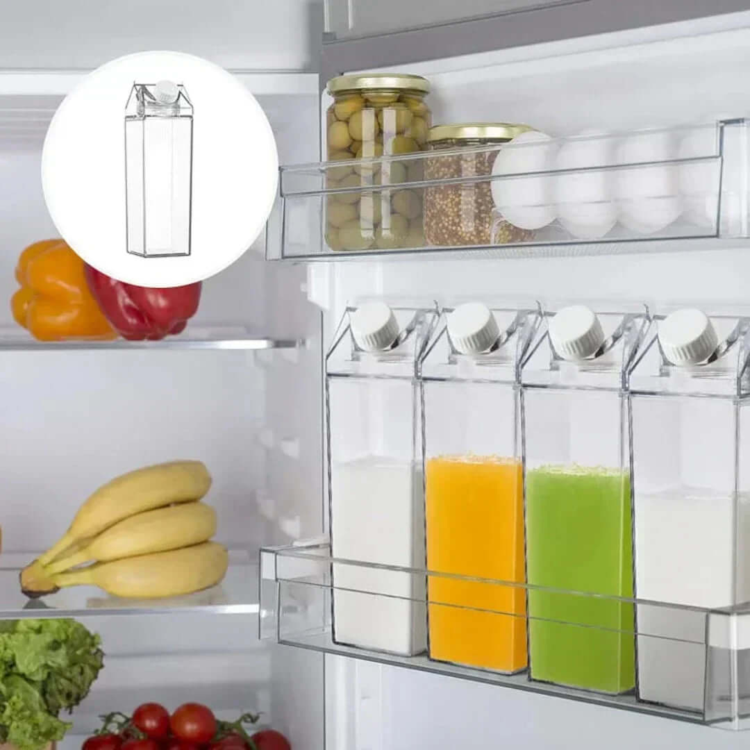 Trinkflasche Transparent 1L - BPA-frei - ClearSip