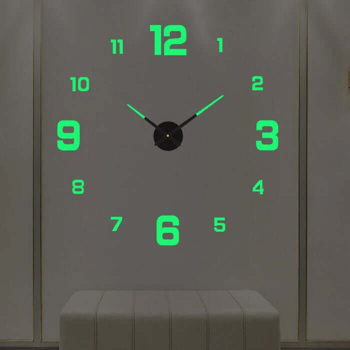 DIY Wanduhr Groß 60-130cm - Modern Design