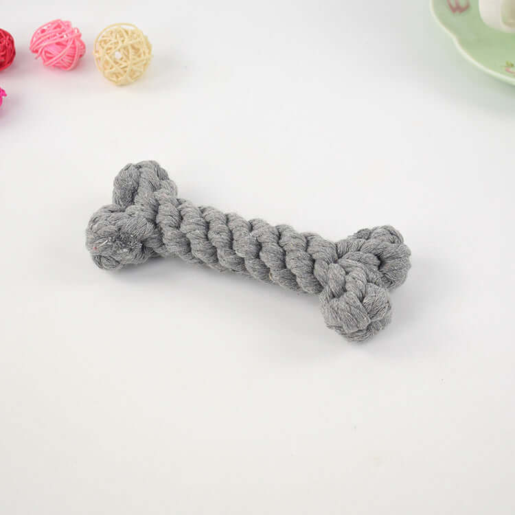 Jouet pour chien, corde de nettoyage des dents - jouet à mâcher 15 cm