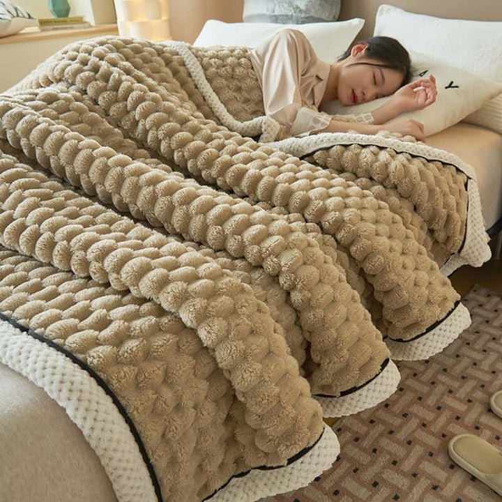 Kuscheldecke Flanell Fleece - Ultraweich & Warm
