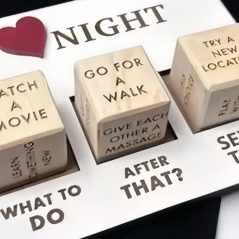 Paar-Würfelspiel für Date-Nights - Romantik & Spaß