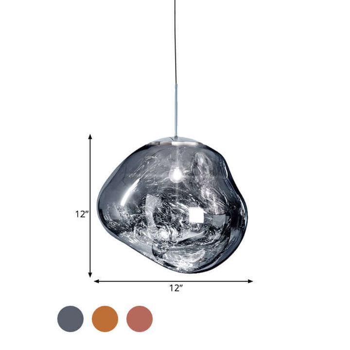 Suspension moderne en verre - éclairage de plafond