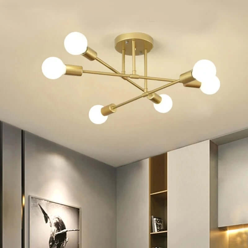 LED Deckenleuchte  Metall Designleuchte