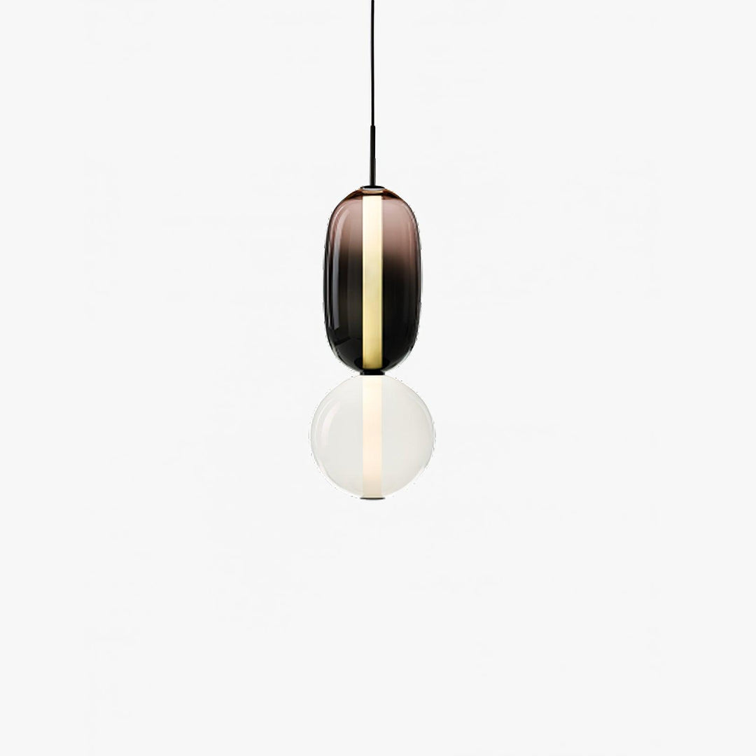 Bunte Glas Hängeleuchte
