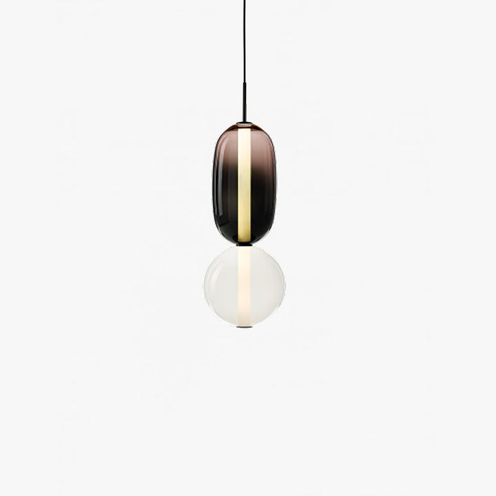 Bunte Glas Hängeleuchte