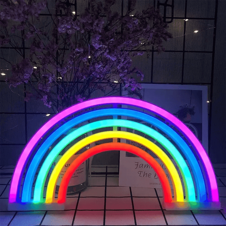 Regenbogen Nachtlicht Stimmungslampe LED Deko