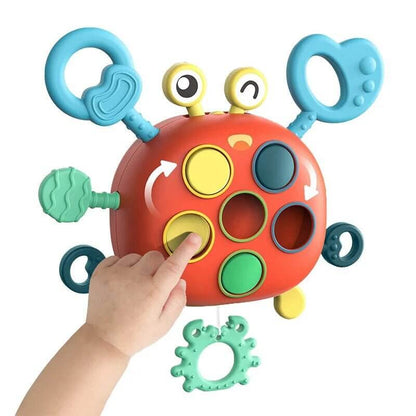 Crabe jouet pour bébé - jouets de motricité et sensoriels