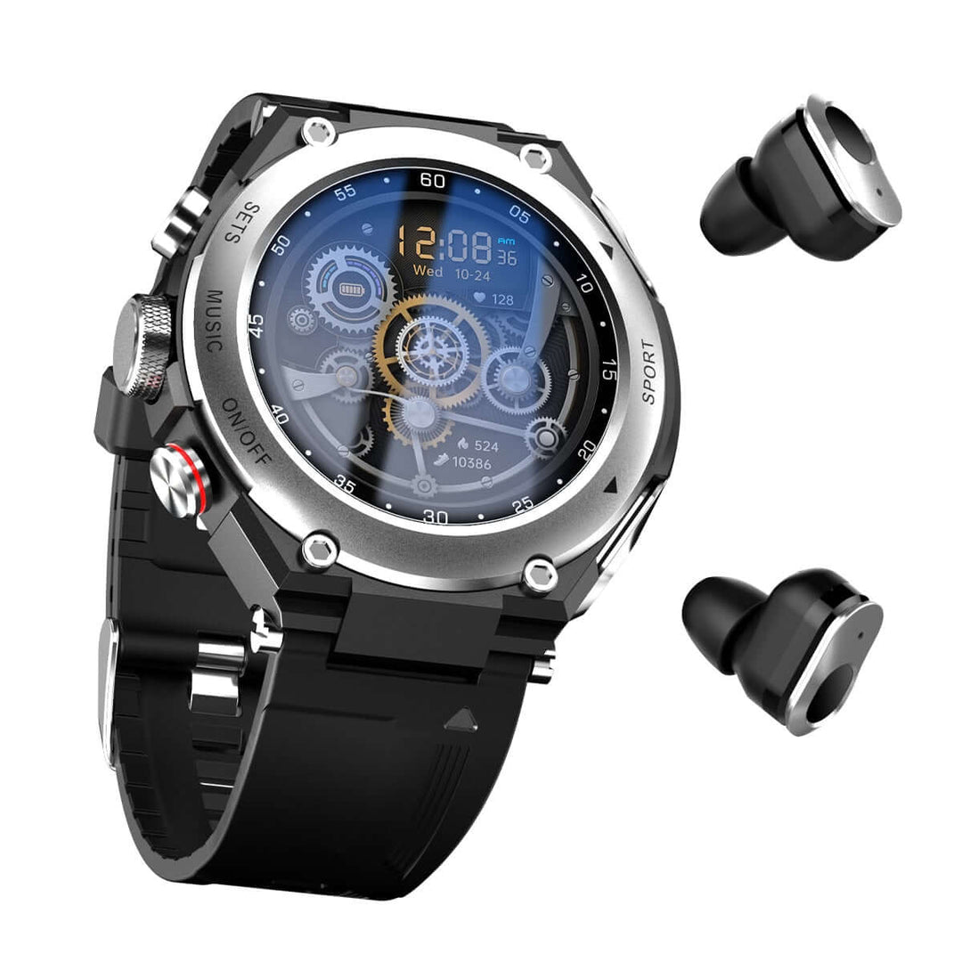 Smartwatch mit Ohrhörer - Fitness Tracker & Gesundheitsmonitor