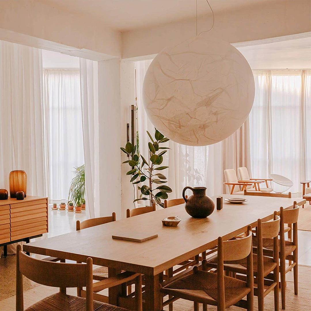 Mondseiden Pendelleuchte - Modernes Design
