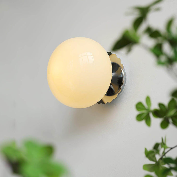 Moderne Rosa Glas Wandleuchte