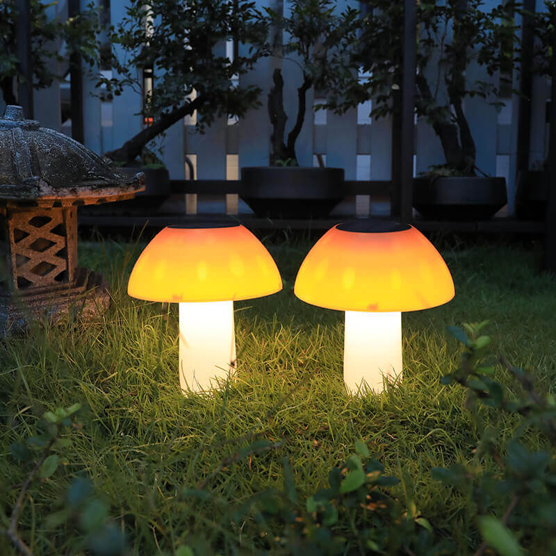 Solar Pilz Dekolicht Außen Garten