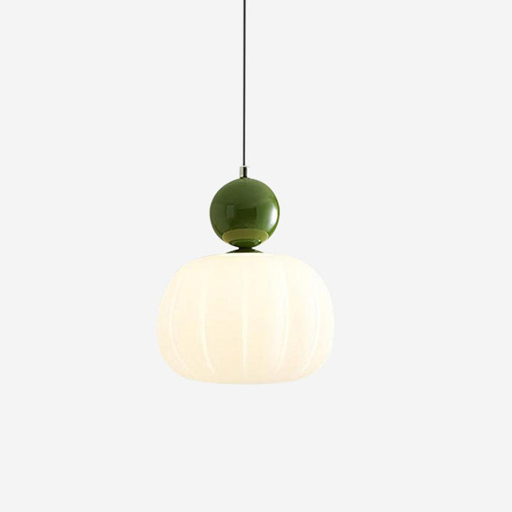Elegante Kürbis Pendelleuchte, 14cm